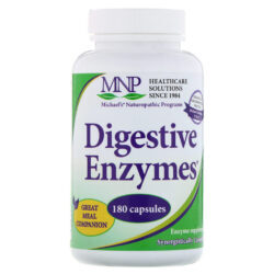 Michael's Enzimas Digestivas - 180 Cápsulas: Saúde Digestiva Otimizada