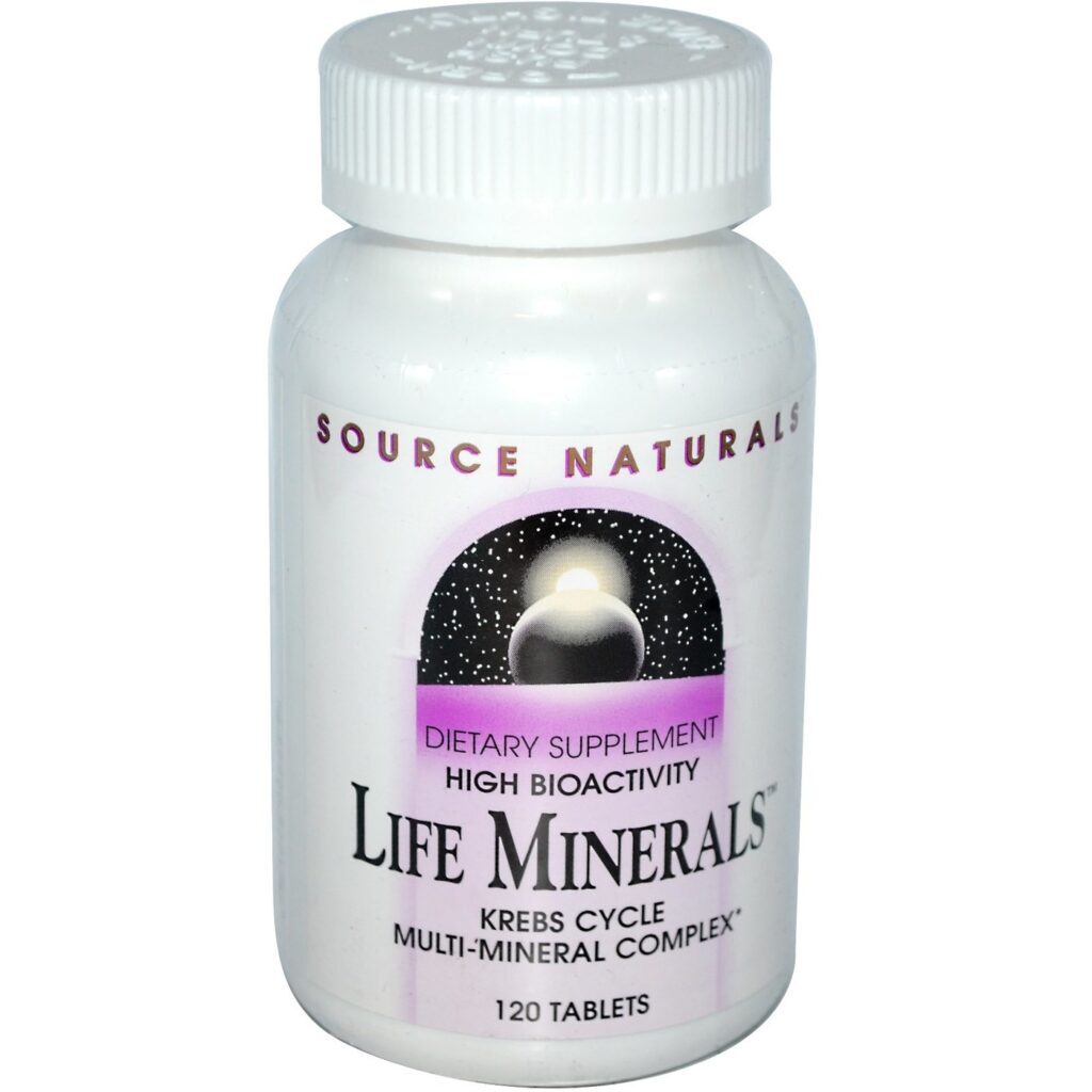 Source Naturals Vida Minerais 120 Tabletes: Vitalidade e Bem-Estar Essencial no Brasil