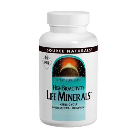 Source Naturals, Life Minerals™, Sem Ferro - 120 Tabletes