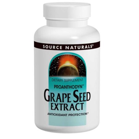 Source Naturals Extrato de semente de uva 200 mg 30 Tabletes