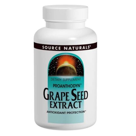 Source Naturals, Extrato de semente de uva 100 mg - 60 Cápsulas