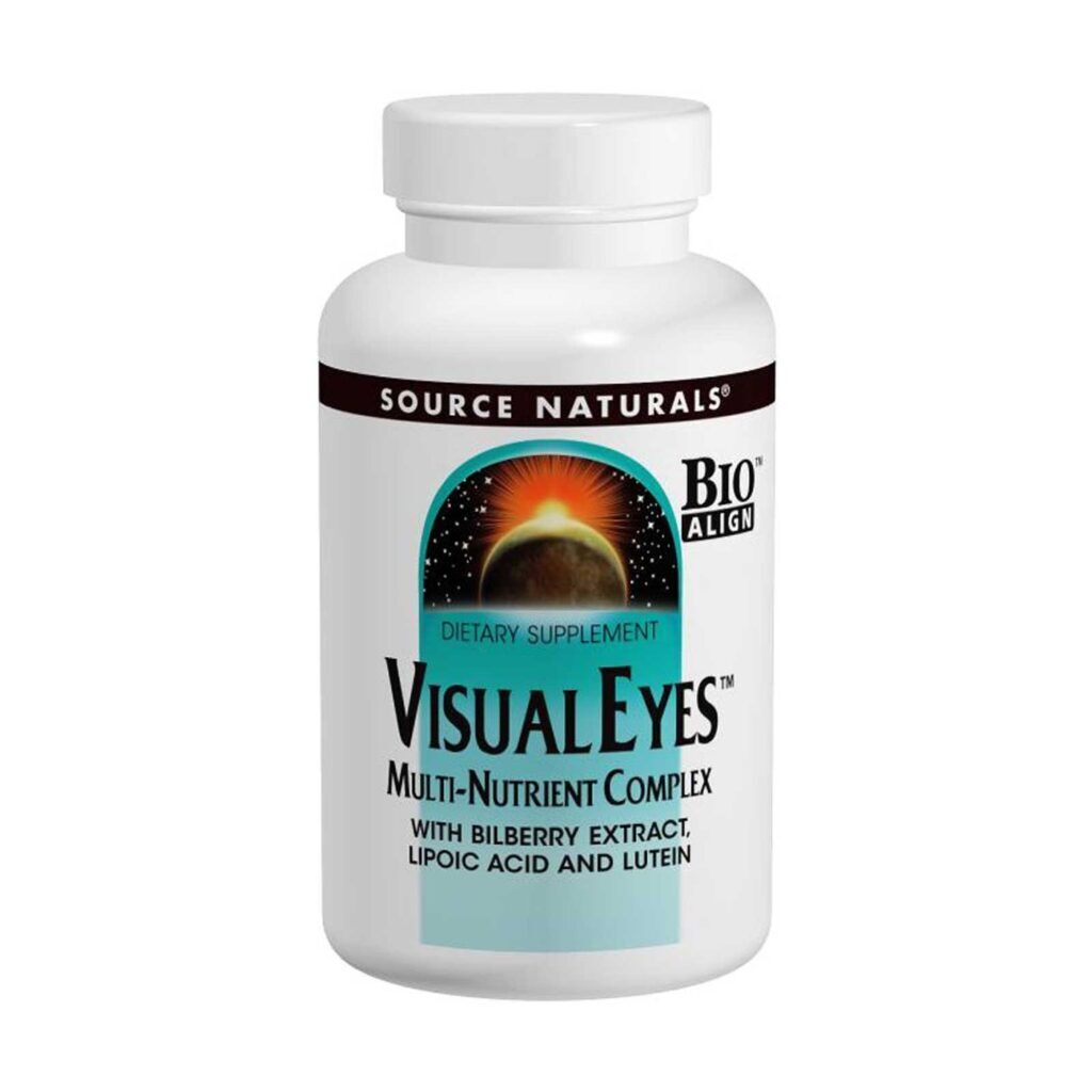 Source Naturals Visual Eyes™: Suporte Completo para a Saúde dos Seus Olhos no Brasil | Visão Clara e Protegida