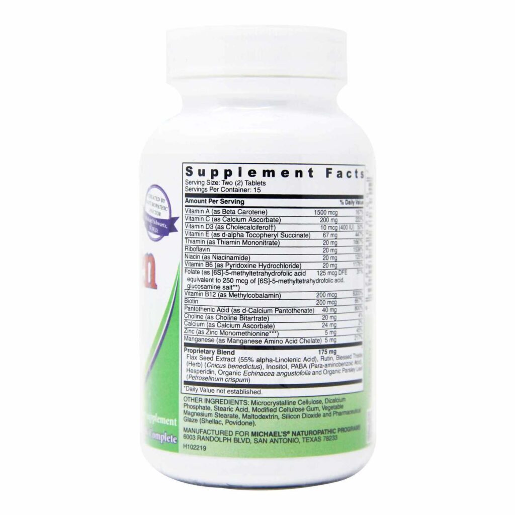 Michael, Multivitamínico para Meninas Pré-Adolescentes - 30 Comprimidos: Nutrição Essencial para o Crescimento Saudável - Imagem 2