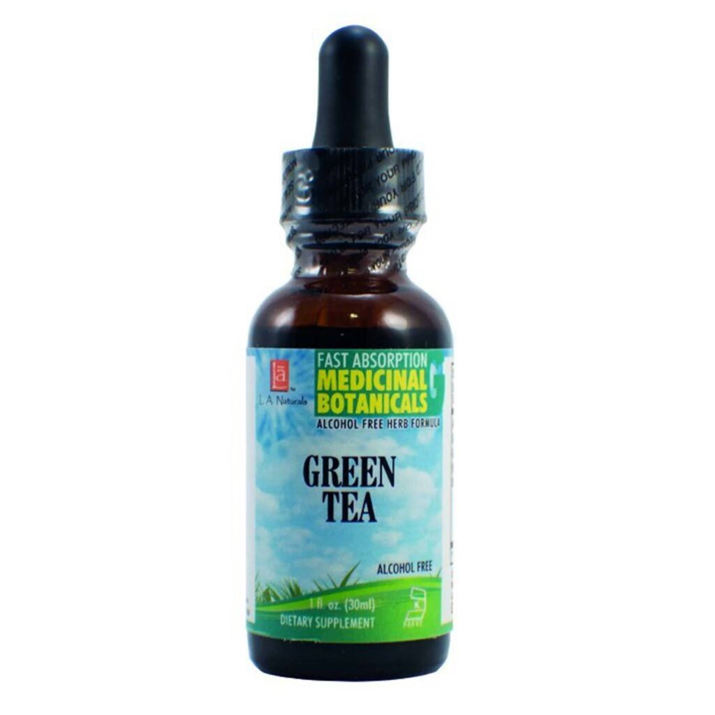 L.A. Naturals Verde Glicerina Chá 30ml - Extrato Puro