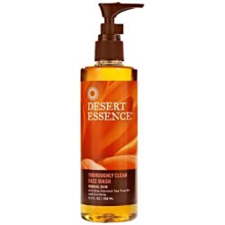 Desert Essence Limpeza Profunda do Rosto 250mL - Pele Radiante