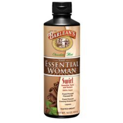 Barlean's Óleo Essencial Orgânico para Mulheres - Redemoinho Chocolate Mint 473ml