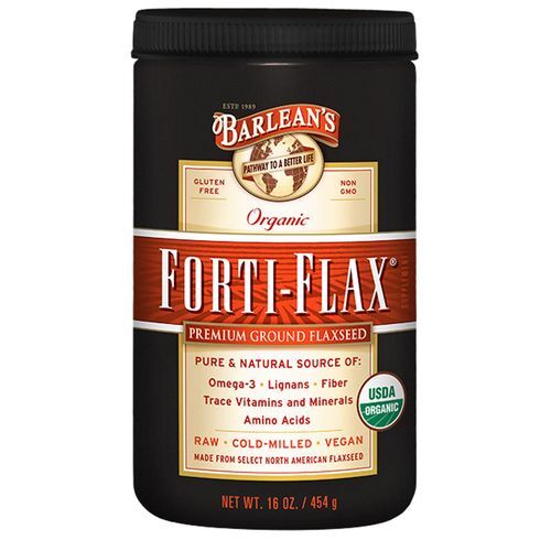Barlean's Forti-Flax® Linhaça Orgânica 454g: Nutrição Pura para o seu Bem-Estar