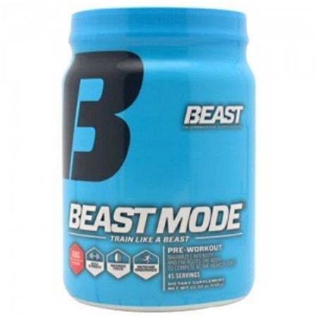 Beast Sports Nutrition, Pré-Treino Beast Mode™, Beast Punch - 45 Porções