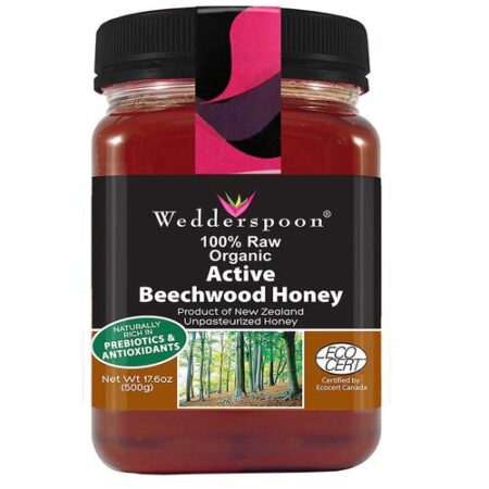 Wedderspoon Organic, Mel Orgânico Beechwood - 500 g (17,6 oz)