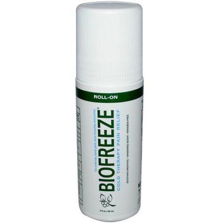 Biofreeze, Roll-On Para Alívio da Dor - 88 ml (3 fl oz)