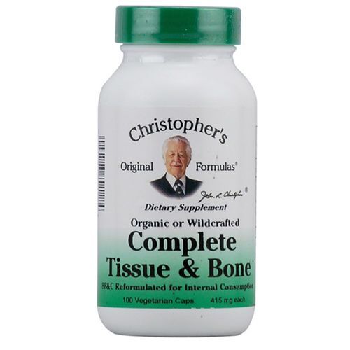 Dr. Christophers Fórmula Completa Tecidos e Ossos 100 Cápsulas - Saúde Óssea e Tecidual Completa