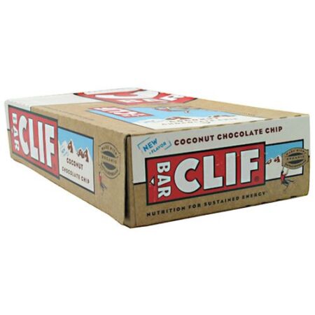 Clif Bar, Barras Energéticas , Chocolate com Coco - 12 Barras