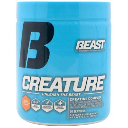 Beast Sports Nutrition, Creature®, Sabor Citrus - 60 Porções