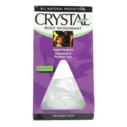 Desodorante Corporal Crystal Essence 140g - Proteção Natural e Duradoura