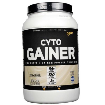 CytoSport, CytoGainer™, Creme de Baunilha - 6 lbs