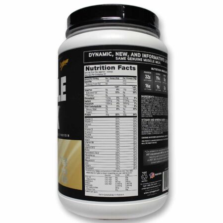 CytoSport, Mix de Proteínas Muscle Milk®, Creme de Baunilha - 2.47 lbs/ 1120 g - Image 2