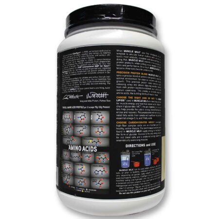 CytoSport, Mix de Proteínas Muscle Milk®, Creme de Baunilha - 2.47 lbs/ 1120 g - Image 4