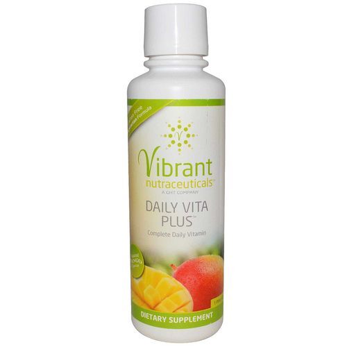 Vibrant Nutraceuticals Vita Mais Vegetariana Manga 1 Pinta: Sua Dose Diária de Vitalidade