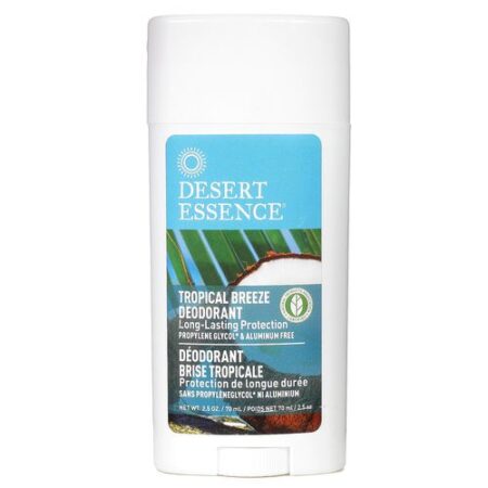 Desert Essence, Desodorante, Tropical Breeze - 70 ml (2,5 oz)