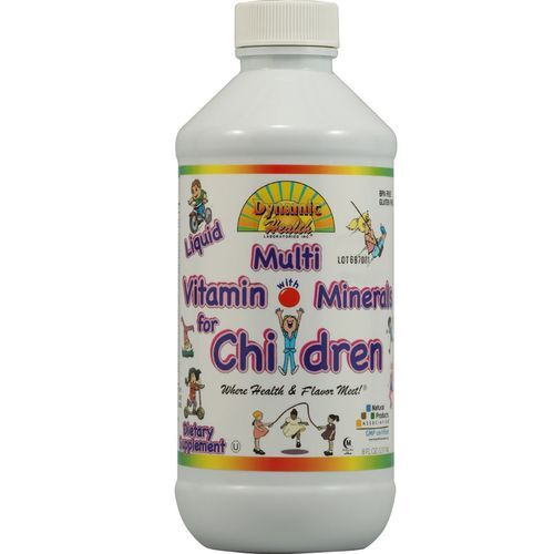 Dynamic Health Laboratories Multi Vitaminas e Minerais Infantil Punch de Frutas - 240 ml