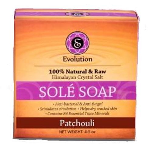 Sabonete Evolution Salt Sole Patchouli 128g (4.5 oz) - Higiene e Bem-Estar Natural