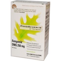 Food Science of Vermont Aangamik DMG 250 mg – 90 Tabletes: Energia e Bem-Estar Essenciais