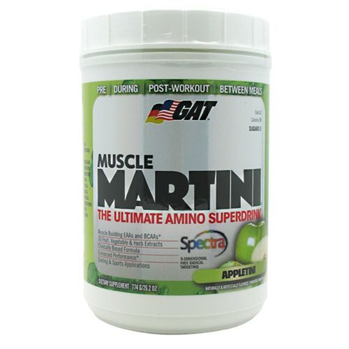 GAT Muscle Martini, Appletini - Proteína Isolada 774g para Ganho Muscular