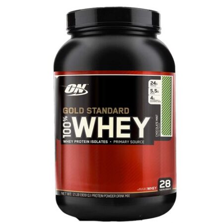 100% Whey Proteína Optimum Nutrition Chocolate Mint 2 lbs/ 943 g