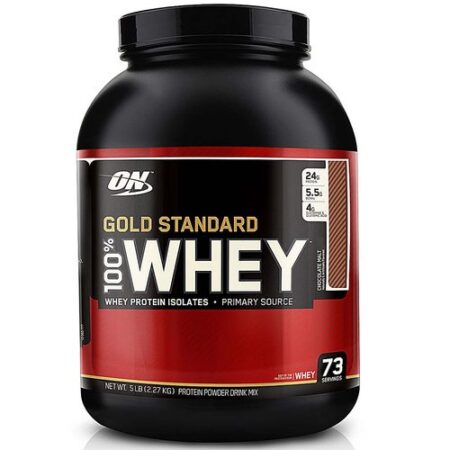 100% Whey Proteína Gold Standard Optimum Nutrition Chocolate Malt 5 lbs / 2.27 kg