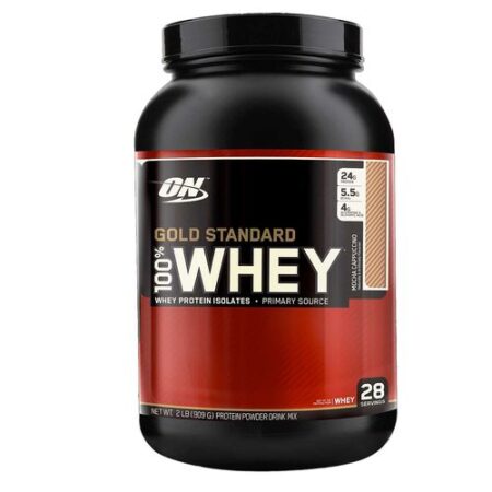 100% Whey Proteína Optimum Nutrition Mochaccino 2 lbs / 909 g