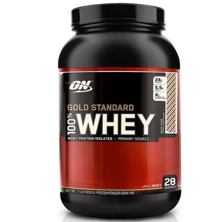 100% Whey Proteína Optimum Nutrition Rocky Road 2 lbs / 909 g