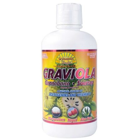 Dynamic Health Laboratories Graviola líquido com Guanabana 32 oz