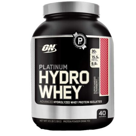 Hidro Whey Platinum Optimum Nutrition Strawberry 3.5 lbs/ 1.59 kg