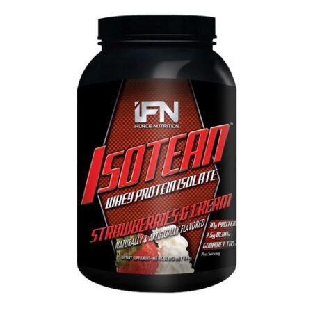 iForce Nutrition IsoChán, Morangos e creme - 2 lbs