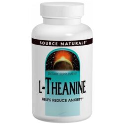Source Naturals L-Teanina 200mg - 30 Cápsulas: Foco, Calma e Bem-Estar
