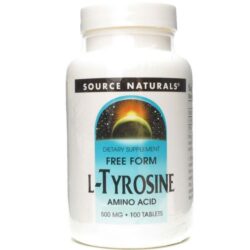 Source Naturals L-Tirosina 100 Tabletes: Foco Mental e Energia Natural no Brasil