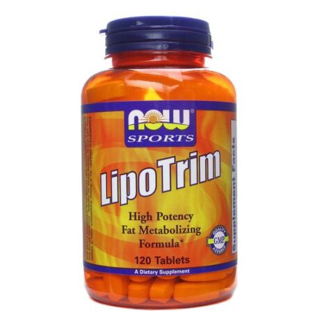 Now Foods, Lipo Trim com L-Carnitina e Cromo - 120 Tabletes