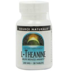 Source Naturals L-Carnitina 200mg - 30 Comprimidos para Energia e Metabolismo