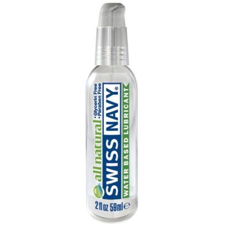 Swiss Navy All Natural Water Based Lubricant - 2 fl oz