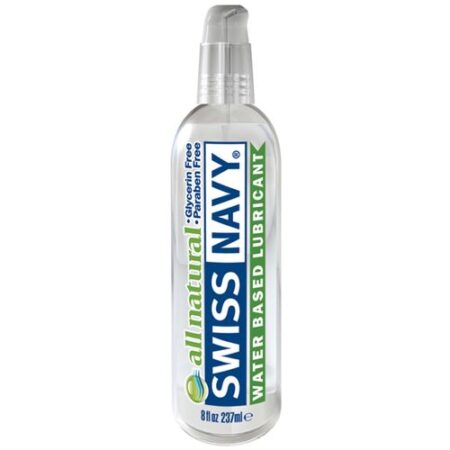 Swiss Navy All Natural Water Based Lubricant - 8 fl oz