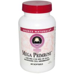 Source Naturals Mega Primrose 60 Cápsulas Gel: Bem-Estar Feminino e Saúde da Pele
