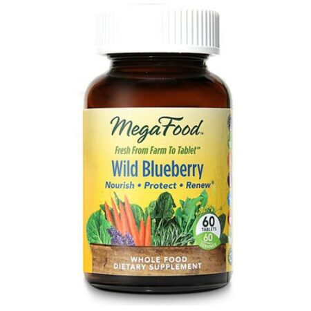 MegaFood Wild Blueberry - 336 mg - 60 Tabletes