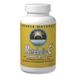 Source Naturals Metabolic-C 1.000 mg - 200 Tabletes | Vitamina C Potente para Saúde e Imunidade no Brasil