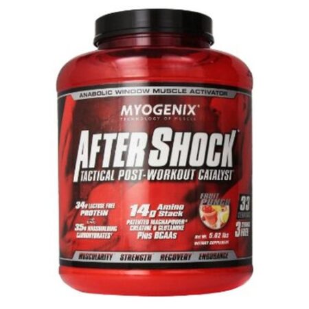 Myogenix, AfterShock™ Pós-Treino, Sabor Suco de Frutas - 2.65 kg (5.82 lbs)