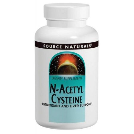 Source Naturals, N-Acetilcisteína - 1,000 mg - 120 Tabletes