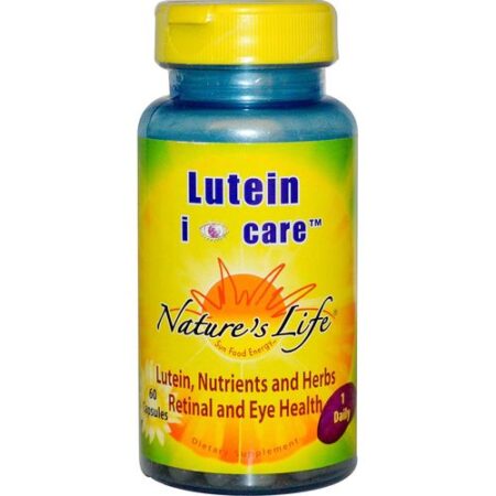 Nature's Life, Luteína I-Care™ - 60 Cápsulas