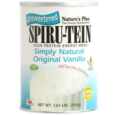 Nature's Plus, Proteína Vegetal Spiru-tein - 740 g