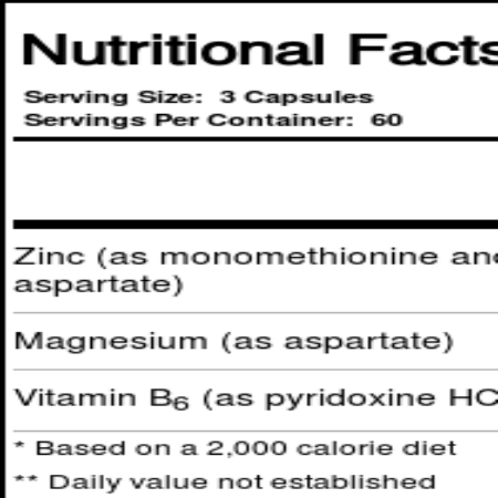 ZMA Optimum Nutrition 180 Cápsulas: Potencialize Seu Desempenho e Recuperação - Imagem 6