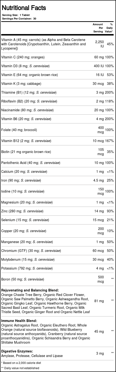 MegaFood Multivitamínico para Mulheres - 60 Tabletes: Nutrição Essencial para o Bem-Estar Feminino - Imagem 3