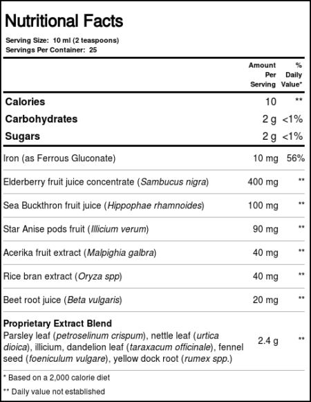 Gaia Herbs, PlantForce™ Ferro Líquido - 473 ml - Image 6